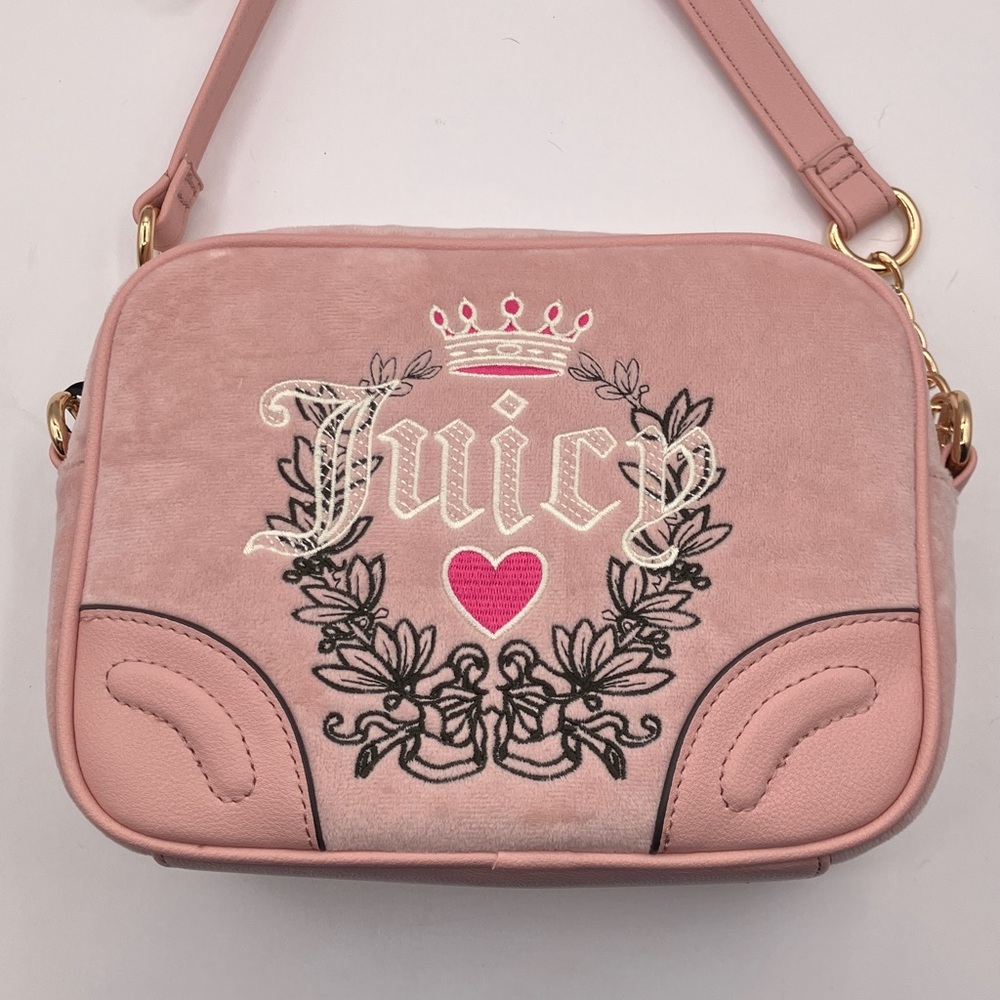 NWT Juicy Couture Pink Baroque Crossbody Bag HERITAGE EDITION LIMITED